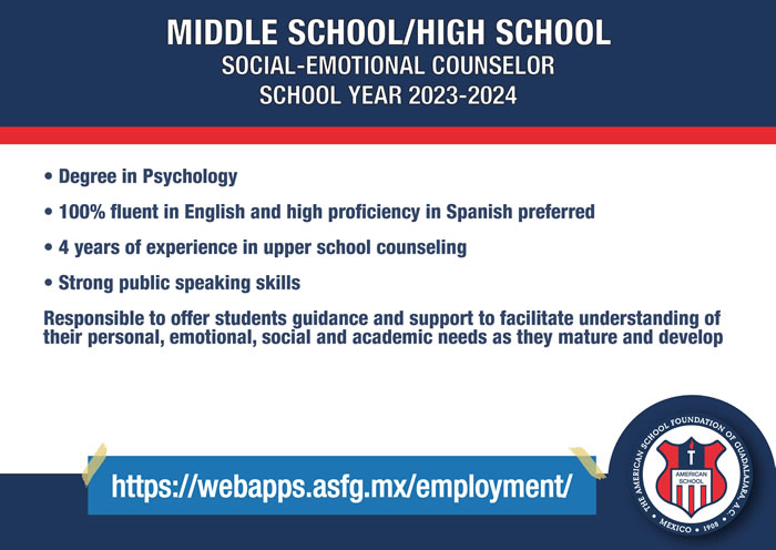 MS / HS Counselor